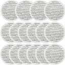 16 Pack S7001 Pads Replacement Steam Mop Pads for Shark S7001 S8201 S7201 S7000AMZ S8001 S7000 S7005 S7020 Series Steam Mop Pads,Steam & Scrub All-in-One Scrubbing Mop Pads,Compare Part #:XKITP7000