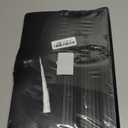 Sooez 24 Pockets Expanding File Folder with Blank Labels, According File Organizer with Expandable Cover, Desktop Accordion Folders Letter A4 Paper Document Storage Organizer, Black