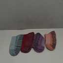 Doctor's Select Diabetic Ankle Socks with Grippers for Men and Women - 4 Pair 1/4 Length Neuropathy Socks for Women (Large)