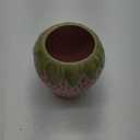 Strawberry Pencil Holder, Ceramic Pen Holder, Cute Pen Holder for Desk, Stand Makeup Brush Holder for School, Home, Office(Pink)