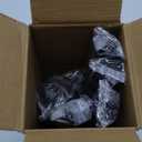 Industrial Curtain Rod Adjustable 1 Inch Black Curtain Rods for Windows 36 to 72 Inch - Perfect Indoor/Outdoor, Room Divider Curtain Rod (30-72")