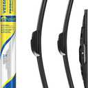 3 Pack Windshield Wiper Blades Compatible With Honda CRV CR-V 1997 1998 1999 2000 2001 Original Factory Quality Front Rear Wipers Blade Set for My Car - 20" 19" 11"