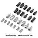 WHDZ Paintless Dent Repair Tools Car Dents Removal Rods Kit with Tips Repair Set for Auto Body Removal of Hail Dents (HC)