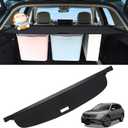 Sze Cargo Cover for VW Tiguan 2018-2024 Accessories Retractable Trunk Cover Black Rear Trunk Security Cover Shielding Shade Waterproof-New Upgrade