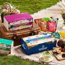 SUNGIVEN High Protein Overnight Oats with Container - 7 Flavors Low Sugar High Fiber Instant Oatmeal Health Breakfast Snacks for Gym Office School Trip Kids with Superfoods, 14-Packs, 37 oz (EXP 06/18/26)