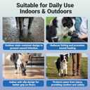Dog Booties for Injured Paw,Breathable Wound Recovery Boots, Dog Socks to Prevent Licking Paws,Waterproof Wound Protector,Feet Cover Bandage Shoe Large