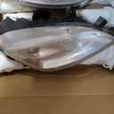 Fit for 2011-2023 Peterbilt 579 587 Class 8 Truck Projector Headlight Headlamp Black Housing Assembly Replacement Pair/Set