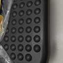 Mind Reader Foot Rest, Under Desk at Work, Ergonomic, Height Adjustable, Office, Plastic, 17"L x 13"W x 6.25"H, Black