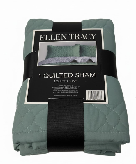 King 1 Quilted Sham 20x36in 100% Polyester