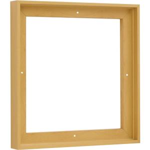 Pixy Canvas Floater Frame 5x5 for 3/4 (0.75) inch Deep Canvas Paintings/Canvas Prints/Wood Canvas Panels/Wall Art/Wall Decor/Home Decor/Artwork (Light Maple, 5 x 5 inch, Square)