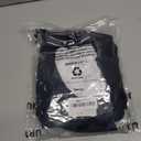 J.VER Men's Dress Shirts Stretch Stain Shield Long Sleeve Solid Formal Shirt Business Casual Button Down Shirts (Medium, Navy Blue)