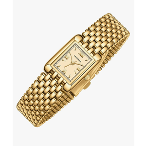 NN BEN NEVIS Gold Watches for Women Dainty Small Ladies Watch with Stainless Steel Strap, Luxury Casual Fashion Square Quartz Waterproof Watch Bracelet Adjustment Tool Included NN BEN NEVIS Gold Watches for Women Dainty Small Ladies Watch with Stainless Steel Strap, Luxury Casual Fashion Square Quartz Waterproof Watch Bracelet Adjustment Tool Included