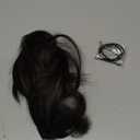 CJL HAIR Claw Clip Short Ponytail Hair Extensions DIY Bendable Metals Messy Bun Hair Piece for Wonen Straight Synthetic Fake Hairpieces Black Brown
