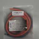 Dastard 6 Gauge Wire, Extra Flexible Silicone Insulated 6 AWG Stranded Tinned Copper Wire 10ftRed and Black Each 5ft Separated High Temperature 6AWG Battery Wire 200 600V - Inverter, Car, Auto