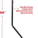 Pet Products Tubular Steel Hanging Bird Cage Stand with Metal Hook