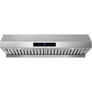 NEW 30 Inch Under Cabinet Range Hood 1200 CFM, Sloping Design
