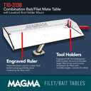 Magma Products Combination Bait/Filet Mate and Levelock Rod Holder Mount
