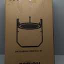 40"Foldable Mini Trampoline Load 330lbs, Portable Exercise Rebounder with Durable Bungee Band, Fitness Trampoline for Adults and Kids