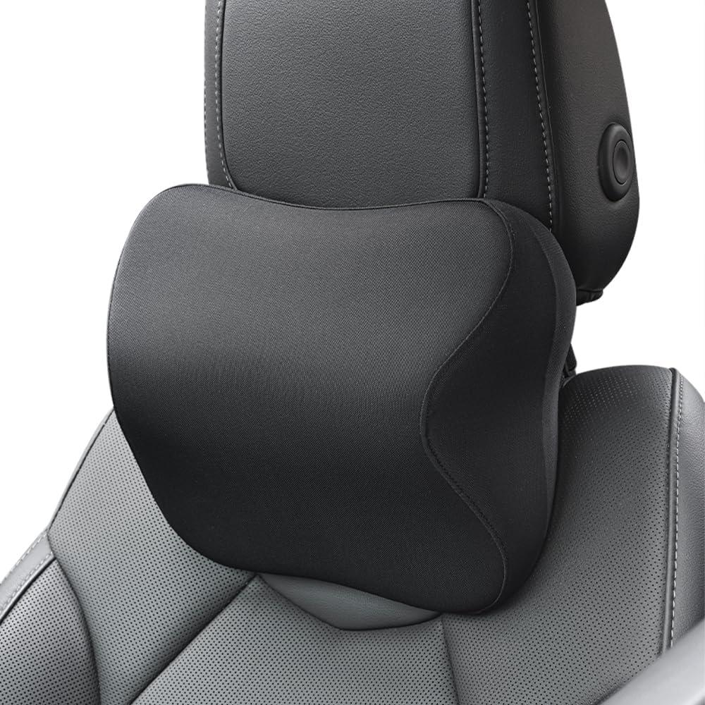 Memory Foam Car Neck Pillow Provides Comfortable Cervical Support for Driving, Working and Traveling. The headrest Conforms to The Body's Curves and relieves Neck Fatigue.
