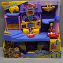 Fisher-Price Imaginext DC Super Friends Preschool Toy Batgirl Hero Hideout Playset with 2 Figures & 5 Accessories for Kids Ages 3+ Years