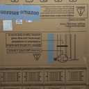 Cumbor 36" Extra Tall Baby Gate for Stairs, 29.7-48" Wide Dog Gates for Doorways, Auto Close Safety Gate for Babies and Pets, Easy Install, Pressure Mounted, Fits Doorways, Stairs, Entryways, Black