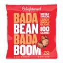 Enlightened Bada Bean Bada Boom - Plant-Based Protein, Gluten Free, Vegan, Crunchy Roasted Broad (Fava) Bean Snacks, 110 Calories per Serving, Sriracha, 1 oz, 24 Pack (EXP 05/05/26)