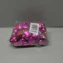 Fashionwu 36Pcs Valentine Tree Decorations Heart Shaped Ornaments Hanging Baubles Tree Ornaments for Christmas Trees Romantic Valentine's Day Decor for Home Party Wedding (Hot Pink)