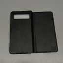 SUANPOT for Google Pixel 6 5G with RFID Blocking Wallet case Credit Card Holder,Flip Book PU Leather Phone case Shockproof Cover Cellphone Women Men for Google Pixel6 case Wallet (Black)