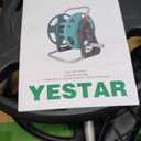 Garden Water Hose Reel Cart,Holds 50-60 Ft of 5/8 Inch Hose, Portable Hose Pipe Holder for Outside