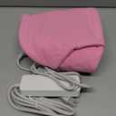 GOQOTOMO Wrapping Heating Pad Pocket Design for Lumbar & Abdominal Relief, Electric Heated Back Wrap with Strap with Auto-Off, 3 Heat Settings for Shoulders, Joints, Back, Waist, Leg-Pink (47 Inch (Pack of 1))