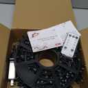 JMEXSUSS 500 LED White Christmas Lights Outdoor, 173ft 8 Modes Led Christmas Lights, Waterproof White String Light for Tree House Wedding Party Xmas Decorations, hite, 500 LED With Reel