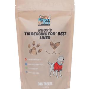 Rudys Im Begging for Freeze-Dried Beef Liver  100% Single-Ingredient USDA Beef Liver, Grain-Free, No Preservatives or Fillers  Natural Dog Treats for Training & Rewards  4 oz
