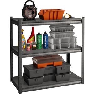 32" W Garage Shelving,900LBS Loads Adjustable Garage Storage Shelves, 3-Tier Metal Storage Racks and Shelving Units, Utility Rack Shelves (16" D x 32" W x 32" H)