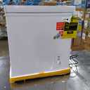 Frigidaire Chest Deep Freezer, 2.0 Cu. Ft. Capacity, Adjustable Thermostat-Removable Vinyl Coated Wire Basket-Easy Defrost Drain- Garage Ready- Pearl White