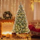 7.5 FT Artificial Christmas Tree Hinged