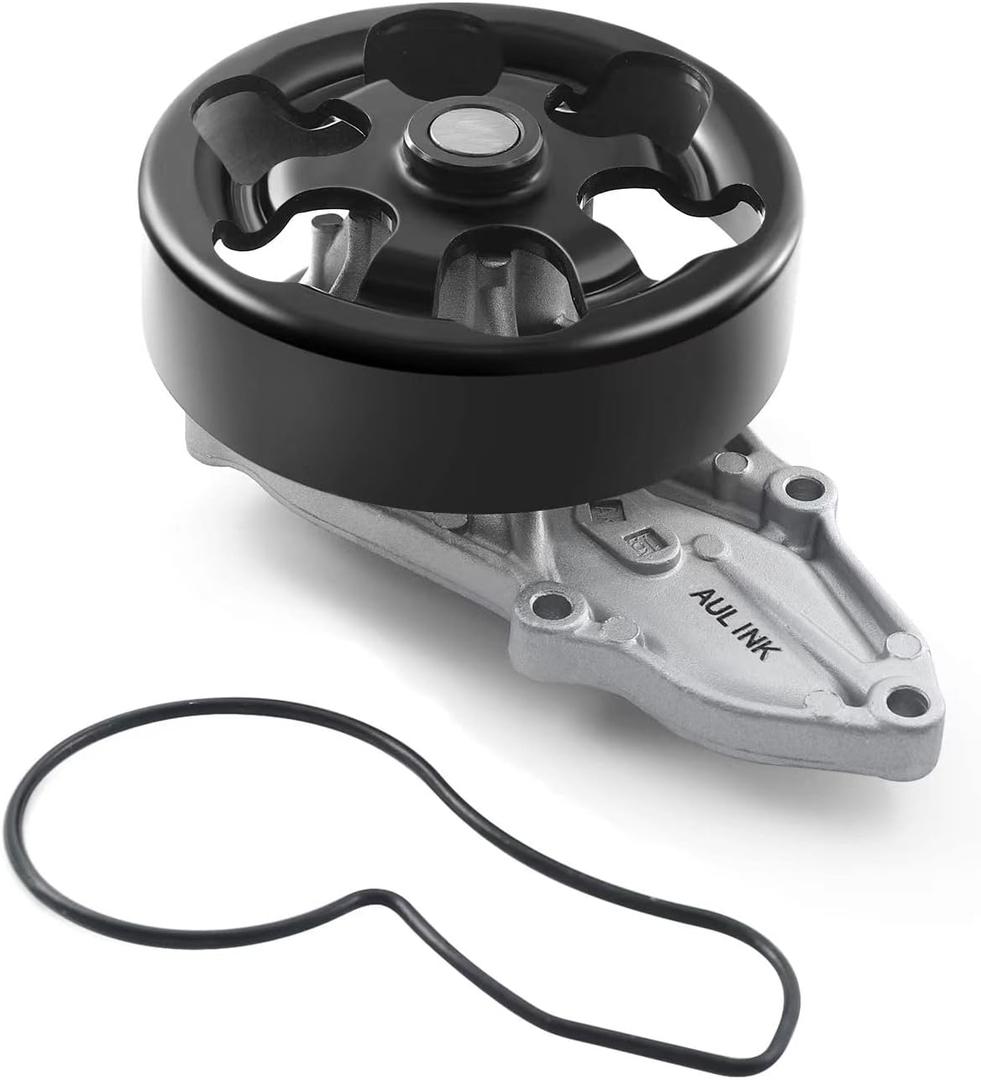 AULINK AW9461 Water Pump with Gasket OE Replacement For 2004-2008 Acura TSX,2003-2007 Honda Accord,2007-2009 CR-V,03 04 05 06 07 08 09 10 11 Element Engine 2.0 2.4L