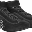 K1 Race Gear K1 Challenger Nomex Adult Auto Racing Shoes - SFI 3.3/5 - Black - Size 8