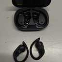 GNMN Active Noise Cancelling Ear Buds Wireless Earbuds 96hrs Playback Bluetooth Headphones Dual Battery Display Stereo Bass Earphones with Earhooks Microphone IPX7 Waterproof Headset for Sports/Gym (Black)