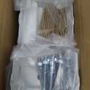 10PCS 6x6 Post Base for Concrete Heavy Duty White E-Coated