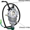 420cc 389cc GX390 Generator Carburetor Kit Huayi P27-1D Carb Kit OEM for Champion Predator Generac 439cc 459cc 6500 8750 9000 5500 7000 8000 7500 9500