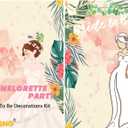 JETKONG 3 Pcs Bachelorette Party Decorations BRIDE Crown, Bride to Be Sash&Veil for Women Bachelorette Party Gifts, Bridal Shower Supplies, Gifts, Favors (Silver)