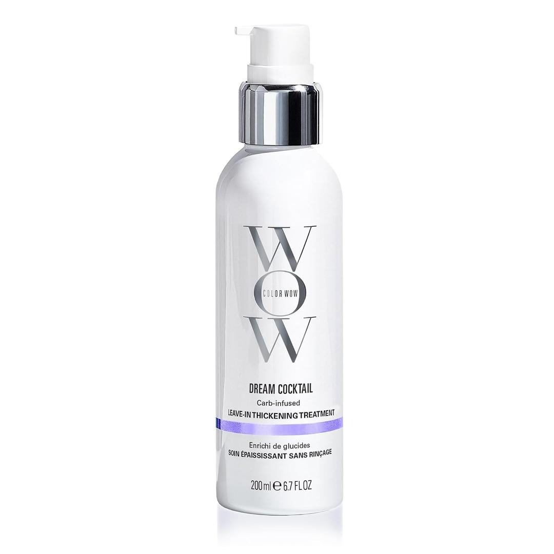 COLOR WOW Dream Cocktail Carb Infused Leave-in Treatment Transform Thin Hair to Thick & Full | with Heat Protection