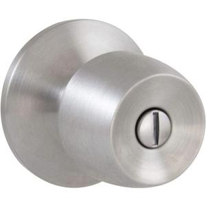 Defiant Brandywine Stainless Steel Bed and Bath Door Knob