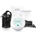 Foot Detox Machine, Portable Ionic Foot Bath Detox Machine, Ion Foot Spa Cleanser for Home Travelling USE with 10 Liners (White)