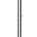 McKesson Offset Cane, Adjustable, Silver, Aluminum, 30 in to 39 in, 300 lbs Weight Capacity, 1 Count