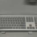 seenda Wireless Keyboard and Mouse Combo Full Size Slim Thin Wireless Keyboard Mouse with On/Off Switch on Both Keyboard and Mouse - (Black and Silver)