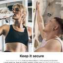 elago Ear Hooks Designed for Samsung Galaxy Buds 3 &Galaxy Buds 3 Pro Earbuds Accessories, Anti-Slip, Ergonomic Design, Comfortable Fit (Dark Gray)