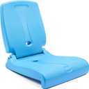 Step2 Foldable Adult Flip Seat, Portable Outdoor Chair for Poolside, Tailgating, Camping, Picnic Chair, Provides Back Support When Sitting on Ground, Capri Blue