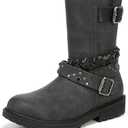 Blowfish Malibu Girl's Riverside Kids Side Zip Combat Boot 13