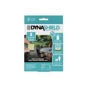 DynaShield Repellent Refill Pads - Official Refill Pads for DynaShield Mosquito Repellent - 8 Pack
